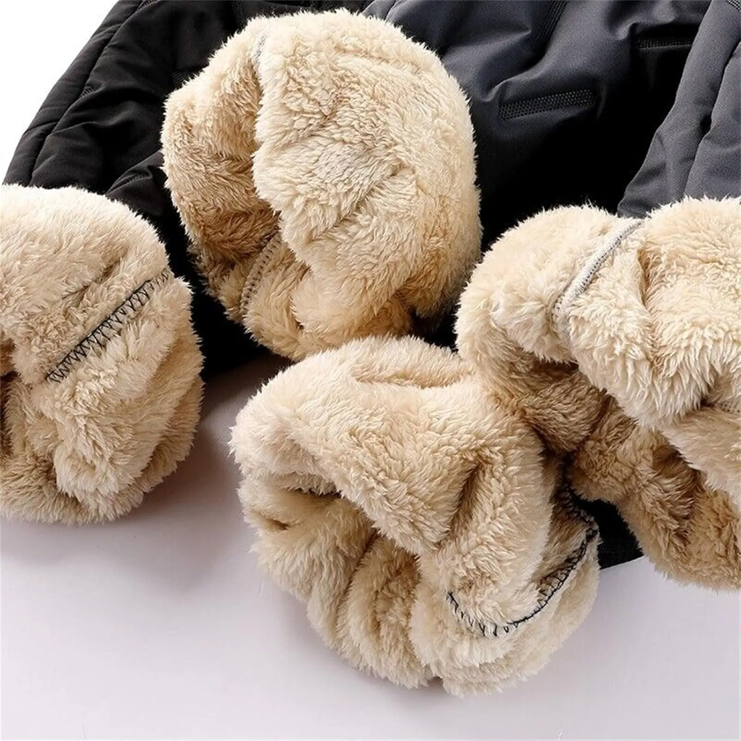 Men's Fleece Lined Sweatpants Winter Warm Pants Jogger Lounge Athletic Running Jogger Pants with Pockets