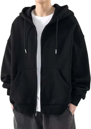 Mens Graphic Hoodies Grey Large Size Sweater Jacket Chaquetas Para Mens Jacket Thick Cotton Hoodies For Men