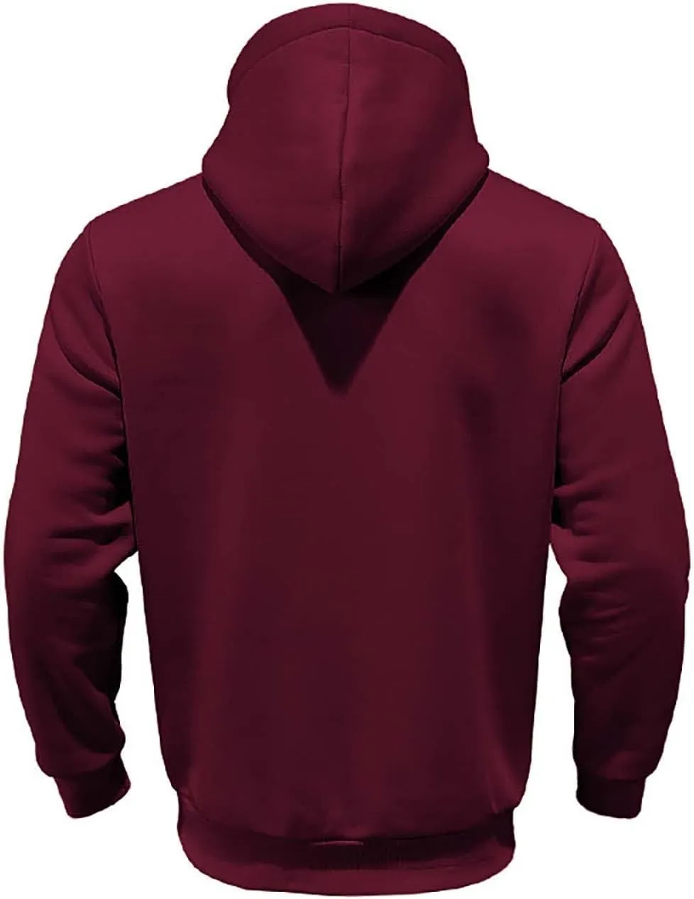 Mens Hoodies Heavyweight Fleece Quarter Zip Gym Work Hoodie Cotton Thick Oversized Sweatshirt Warm Pullover Sweater