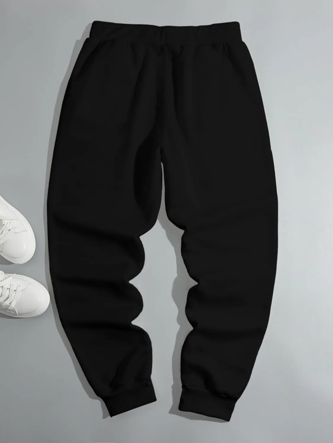 Men's Jogger Sweatpants Letter Graphic Drawstring Waist Casual Gym Workout Athletic Jogger Pants
