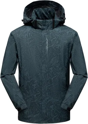 Men’s Lightweight Breathable Windbreaker Golf Jacket UPF50  Windproof Outdoor Running Coat Slim Outdoor Sportswear