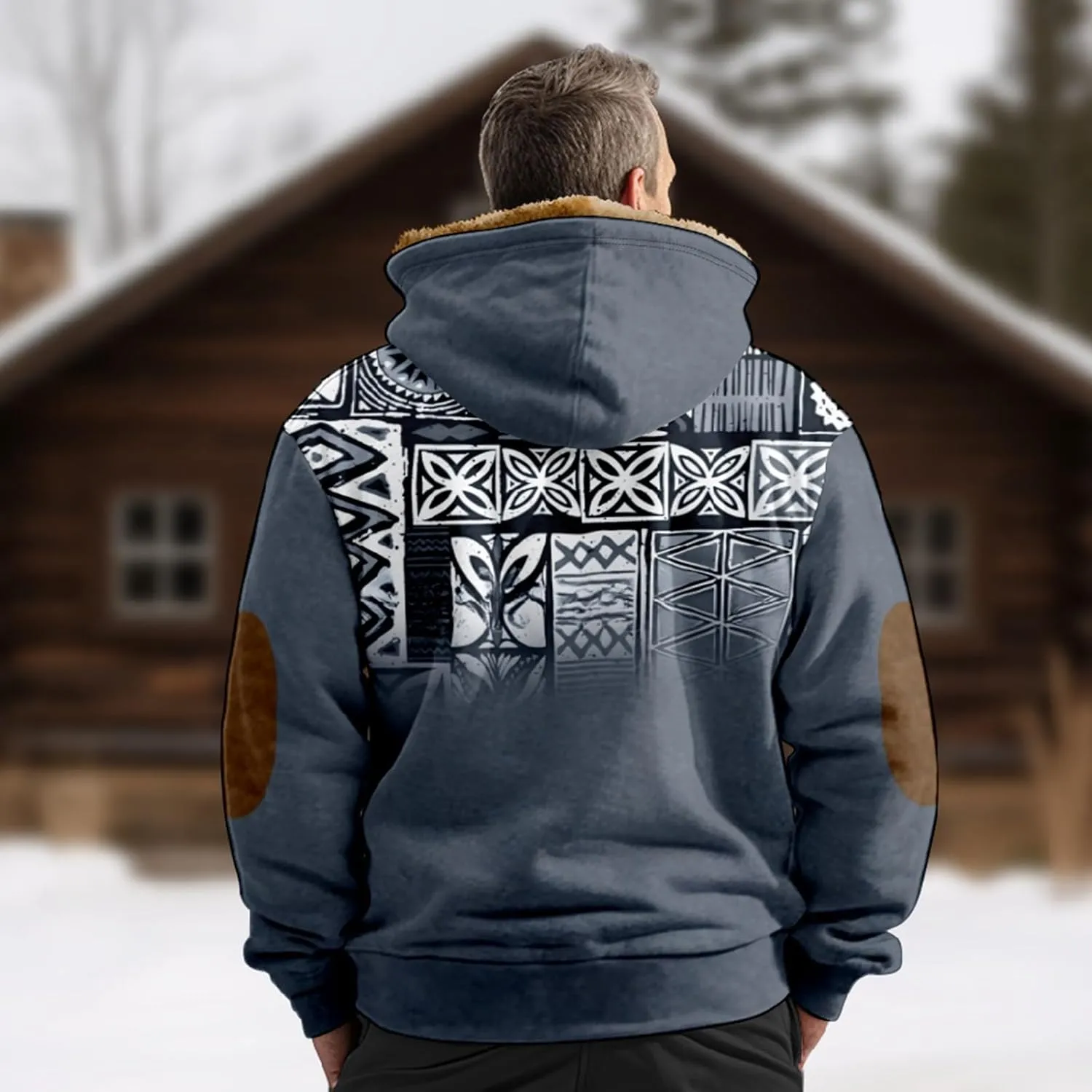 Mens Lightweight Jacket Long Sleeve Zipper Hooded Simple Elegant Coat Novelty Sweatshirts for Men