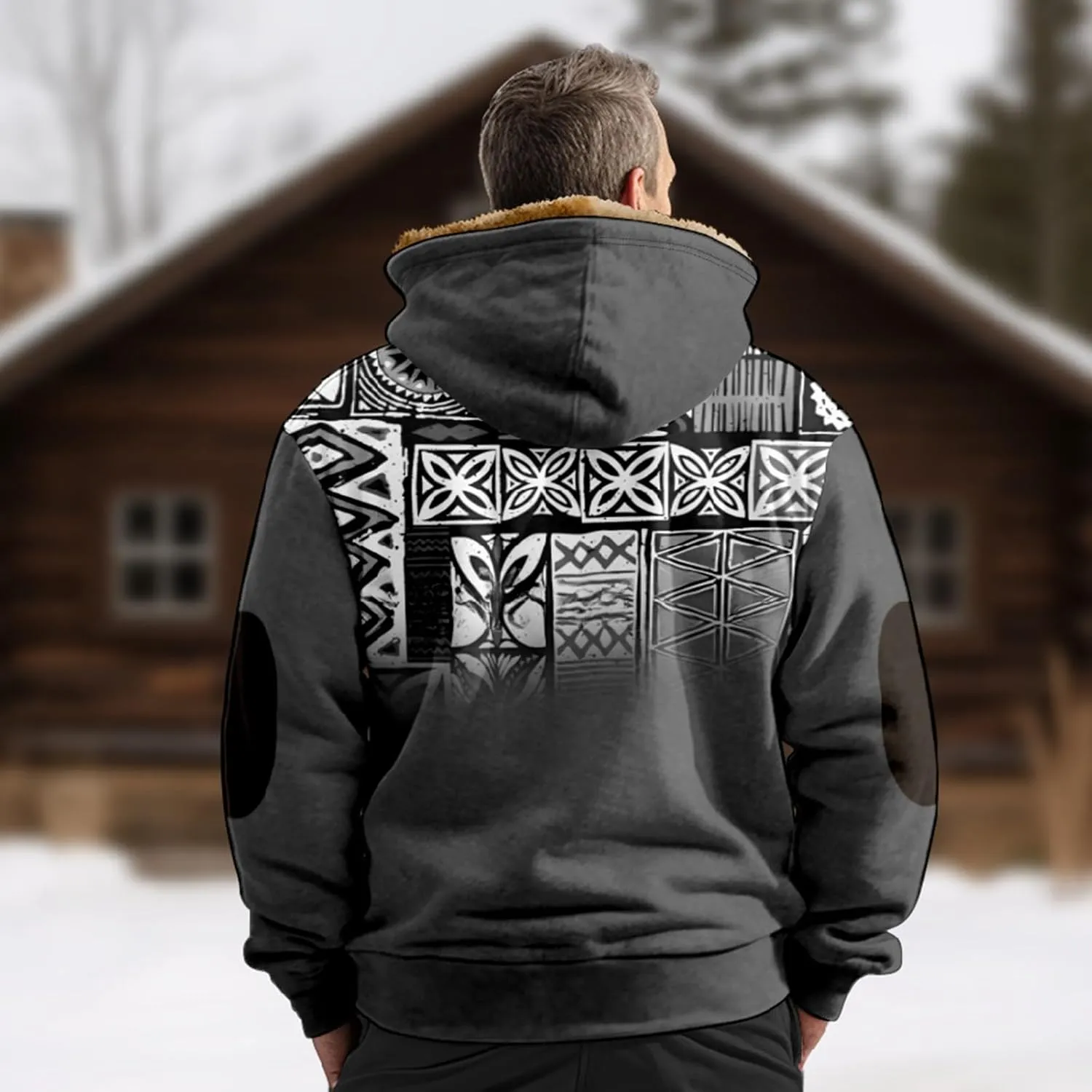 Mens Lightweight Jacket Long Sleeve Zipper Hooded Simple Elegant Coat Novelty Sweatshirts for Men