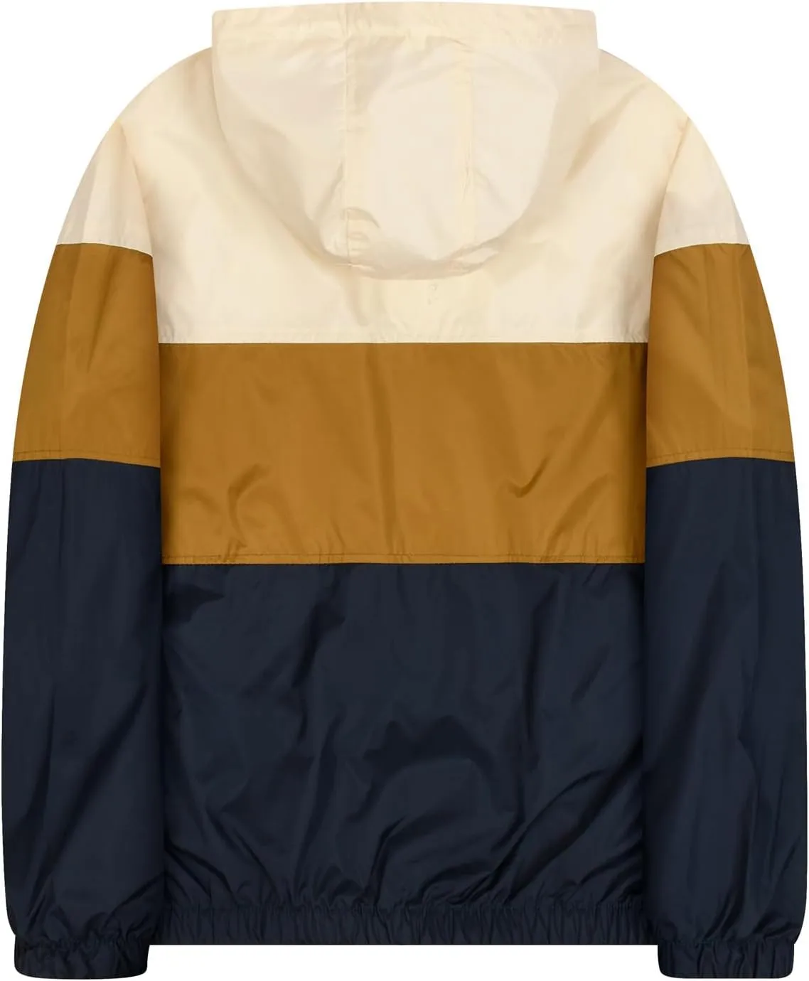 Men's Lightweight Waterproof Rain Jacket Jackets Hooded Hiking Coat Casual Windbreaker Patchwork Color Block Jacket