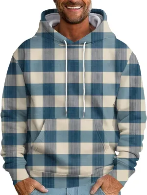 Mens Long Sleeve Dressy Casual Sweatshirt Thickened Fleece Button Jacket Zipper Print Double Insert Pocket Cotton Coat
