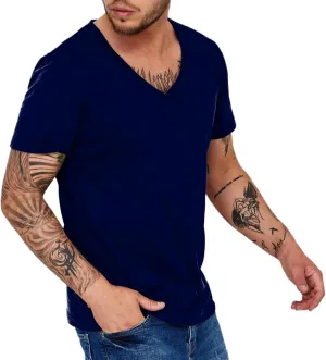 Men's Muscle T-Shirts Casual Thin Breathable Quick Dry Sweat Shirt Wicking Short Sleeve Tee Top UPF 50  Swim T Shirts