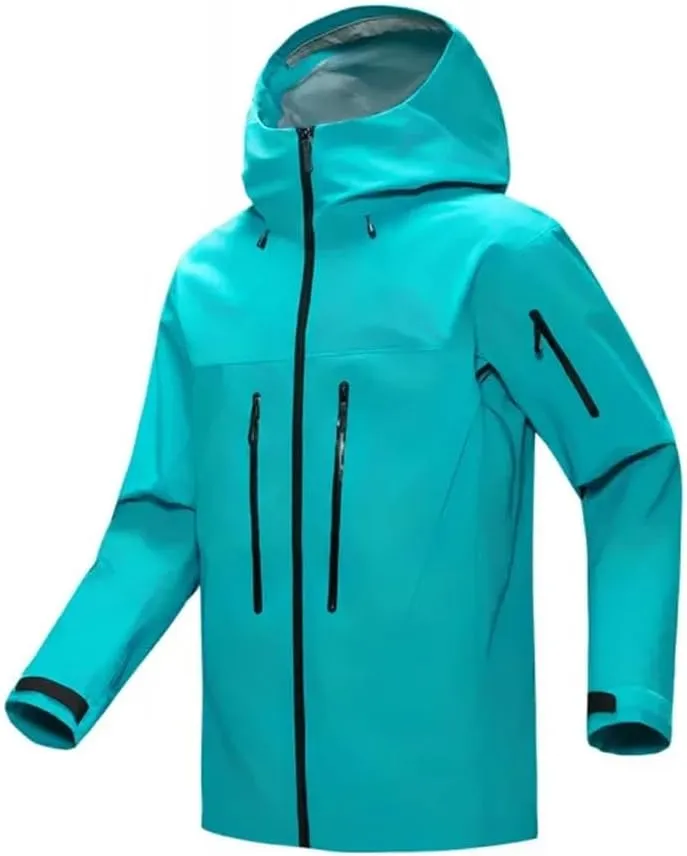 Men's Outdoor Sports Camping Mountaineering Windproof British Wind Hooded Simple Storm Bomber Jacket