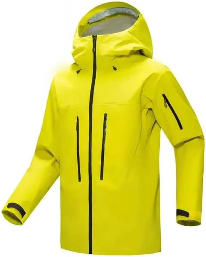Men's Outdoor Sports Camping Mountaineering Windproof British Wind Hooded Simple Storm Bomber Jacket