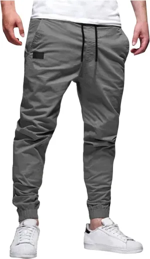 Men's Pants Mens Casual Pants Sports Casual Jogging Trousers Lightweight Hiking Work Pants Outdoor Pant