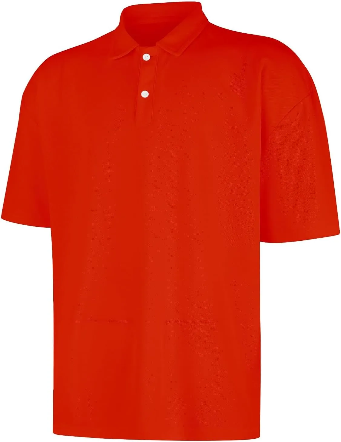 Men's Polo Shirts Classic Fit Short Sleeve Golf Tennis Shirt Fashion Casual Solid Stretch V Neck Collared Work Tops