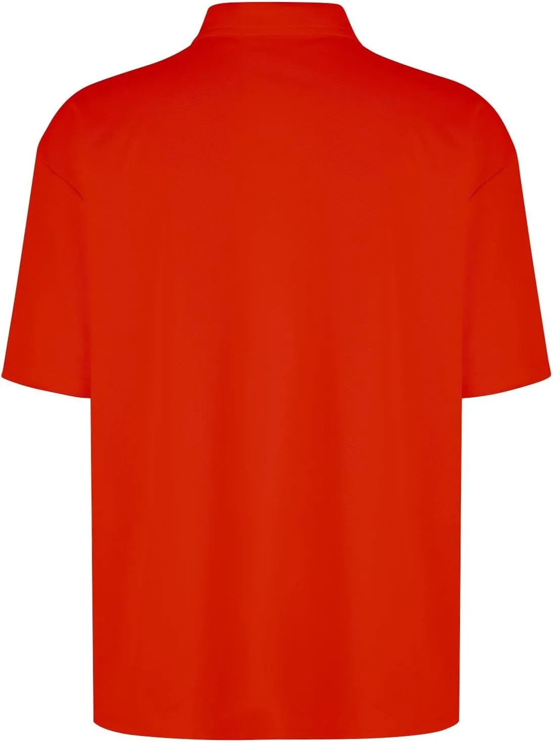 Men's Polo Shirts Classic Fit Short Sleeve Golf Tennis Shirt Fashion Casual Solid Stretch V Neck Collared Work Tops