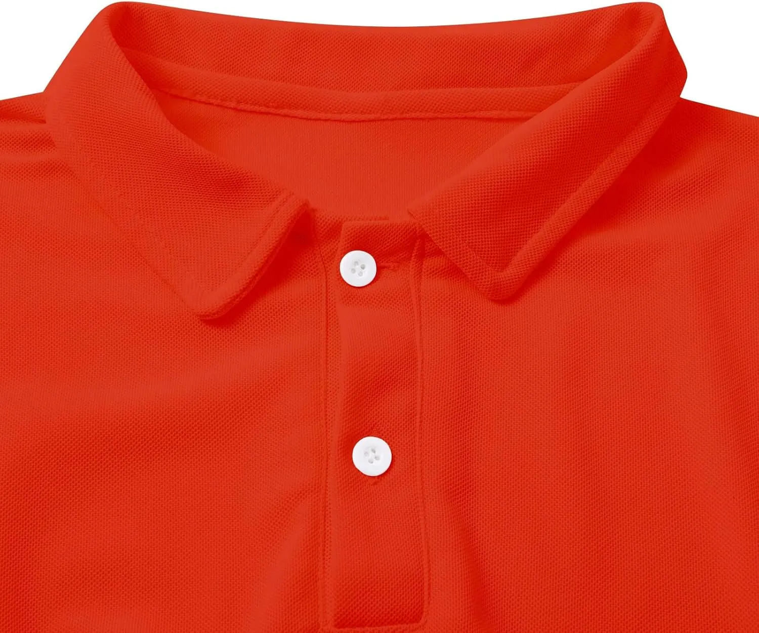 Men's Polo Shirts Classic Fit Short Sleeve Golf Tennis Shirt Fashion Casual Solid Stretch V Neck Collared Work Tops