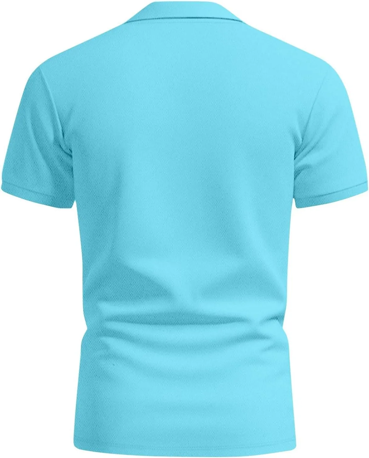 Men's Polo Shirts Short Sleeve Casual Fashion Golf Shirt Classic Slim Fit Summer T-Shirts with Pockets