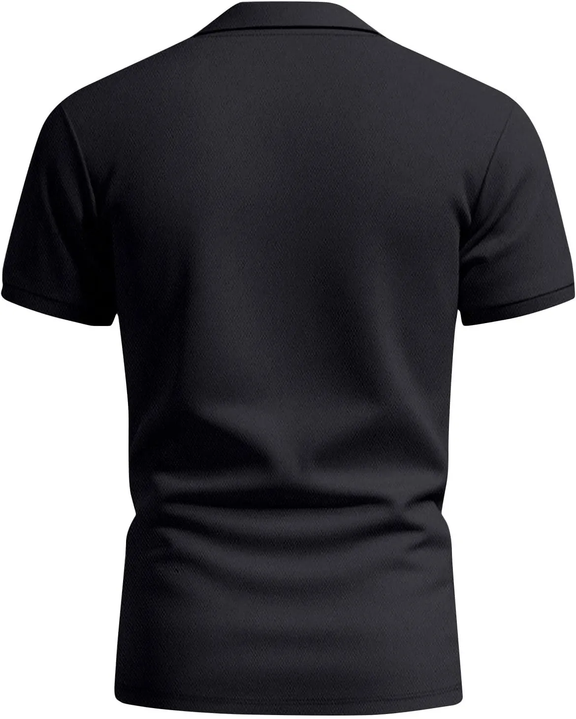 Men's Polo Shirts Short Sleeve Casual Fashion Golf Shirt Classic Slim Fit Summer T-Shirts with Pockets