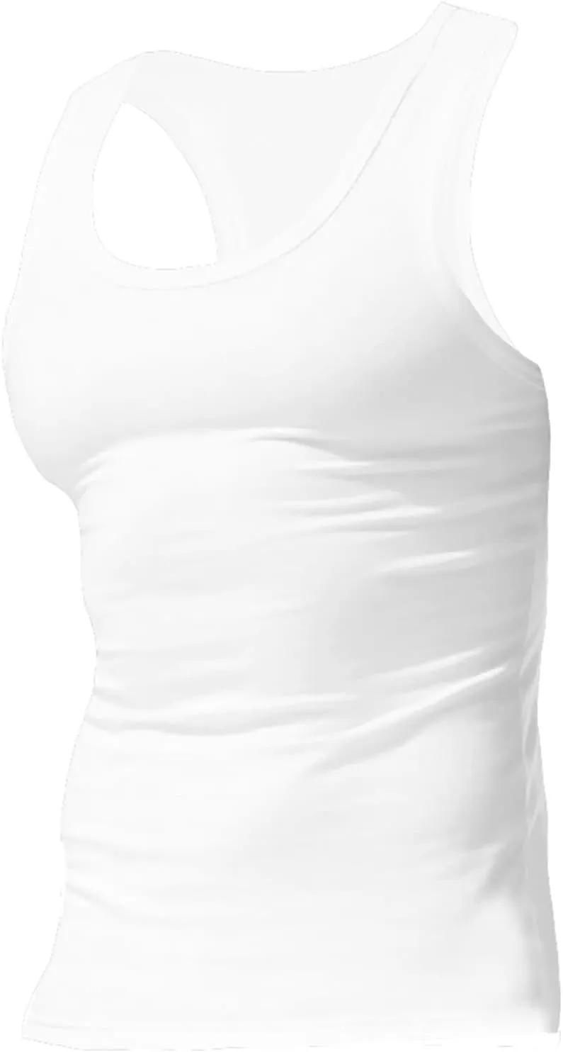 Mens Quick Dry Workout Tank Tops Cotton 4 Pack Soft Muscle Shirt Sleeveless Classic T Shirts 2025 Fashion