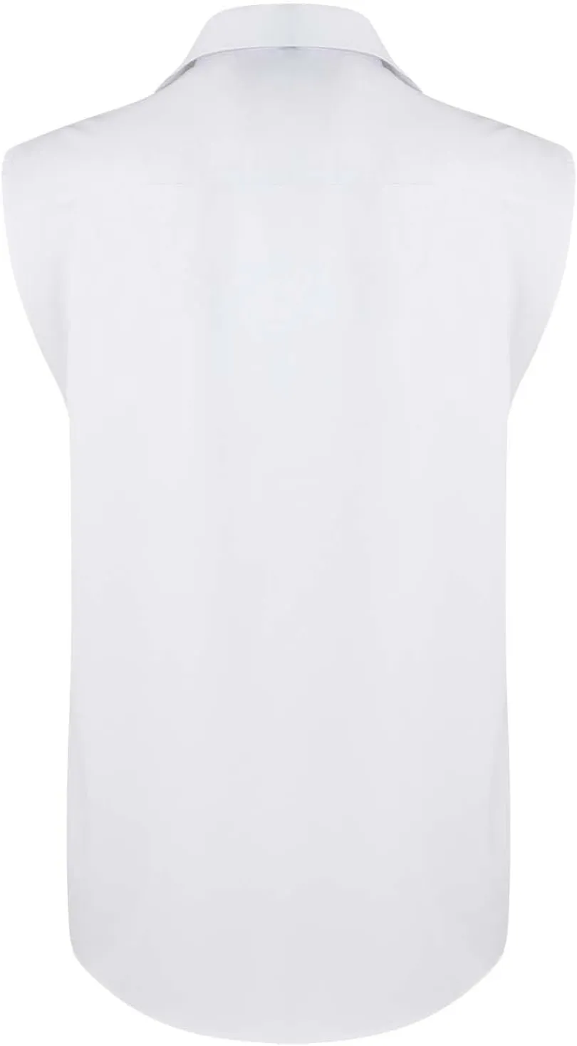 Mens Sleeveless Button Down Shirts Summer Cotton Linen Beach Tank Top Trendy Loose Camp Collared Leisure Waistcoats