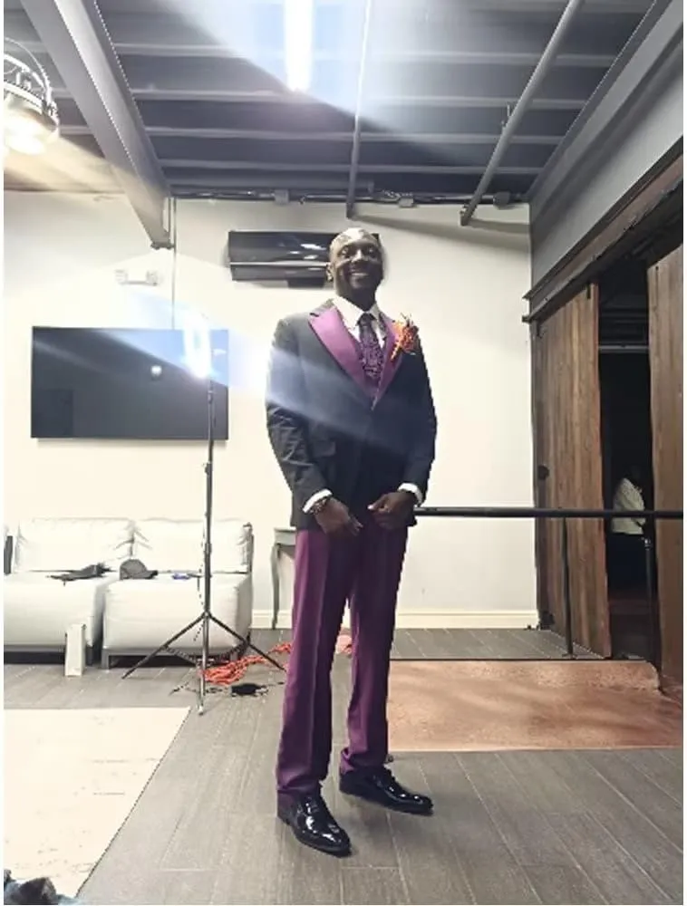 Men's Suits Tuxedo Suits Slim Fit 3 Piece Suits Outfits for Men Wedding Prom Suits Set