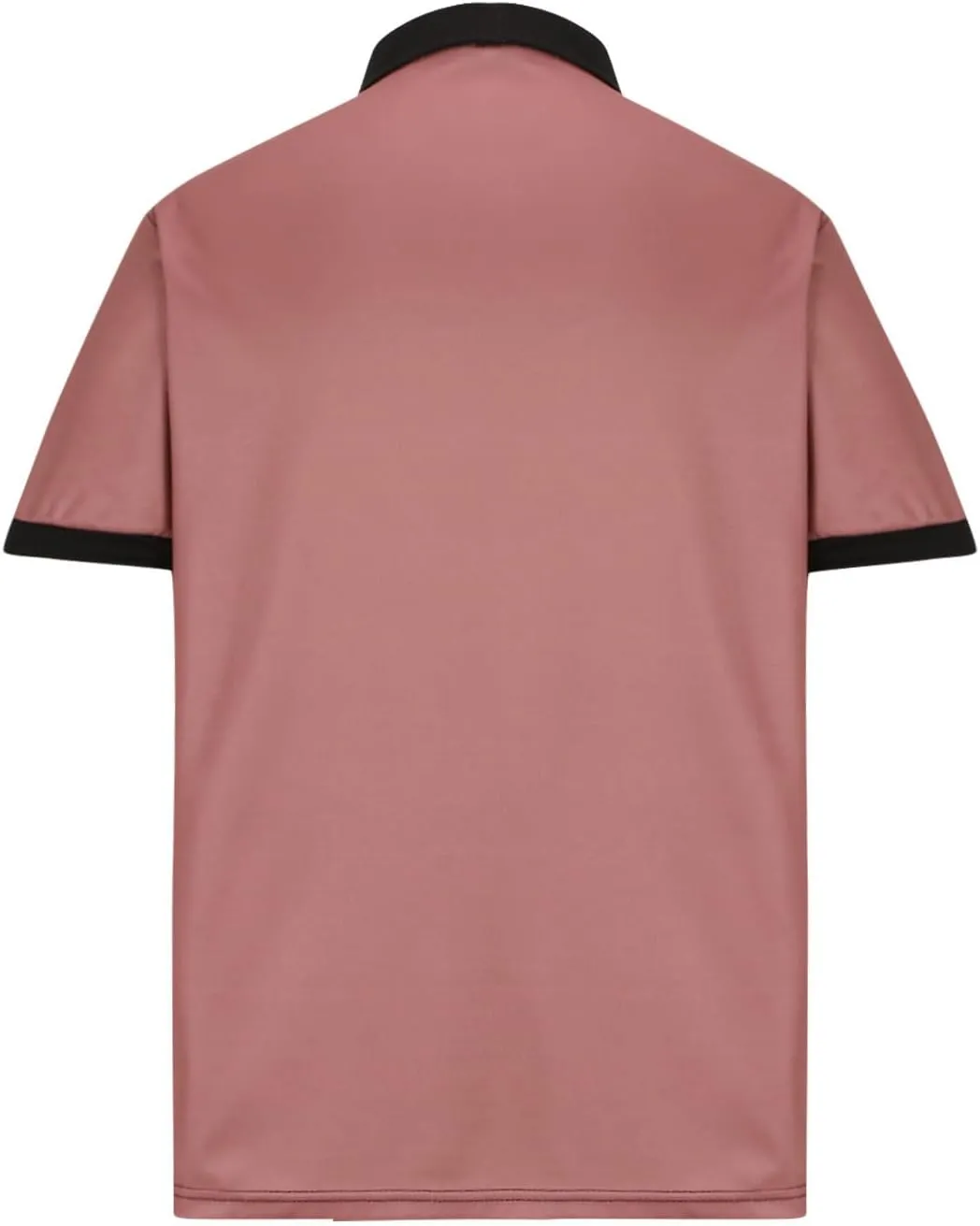 Men's Summer Casual Stylish Polo Shirts Zip-Up Lapel Short-Sleeved Tops Workout Sports Tops Classic Golf Shirts