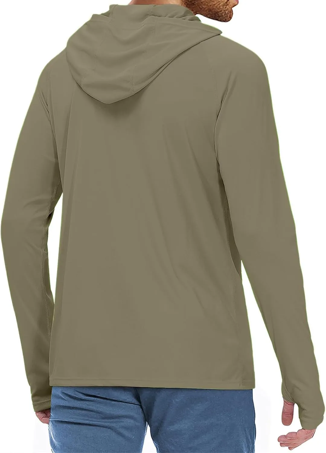 Men's Sun Protection Shirts UV UPF 50  Long Sleeve Summer Silm Fit Hoodies Outdoor Outfits Fishing Swimming Running