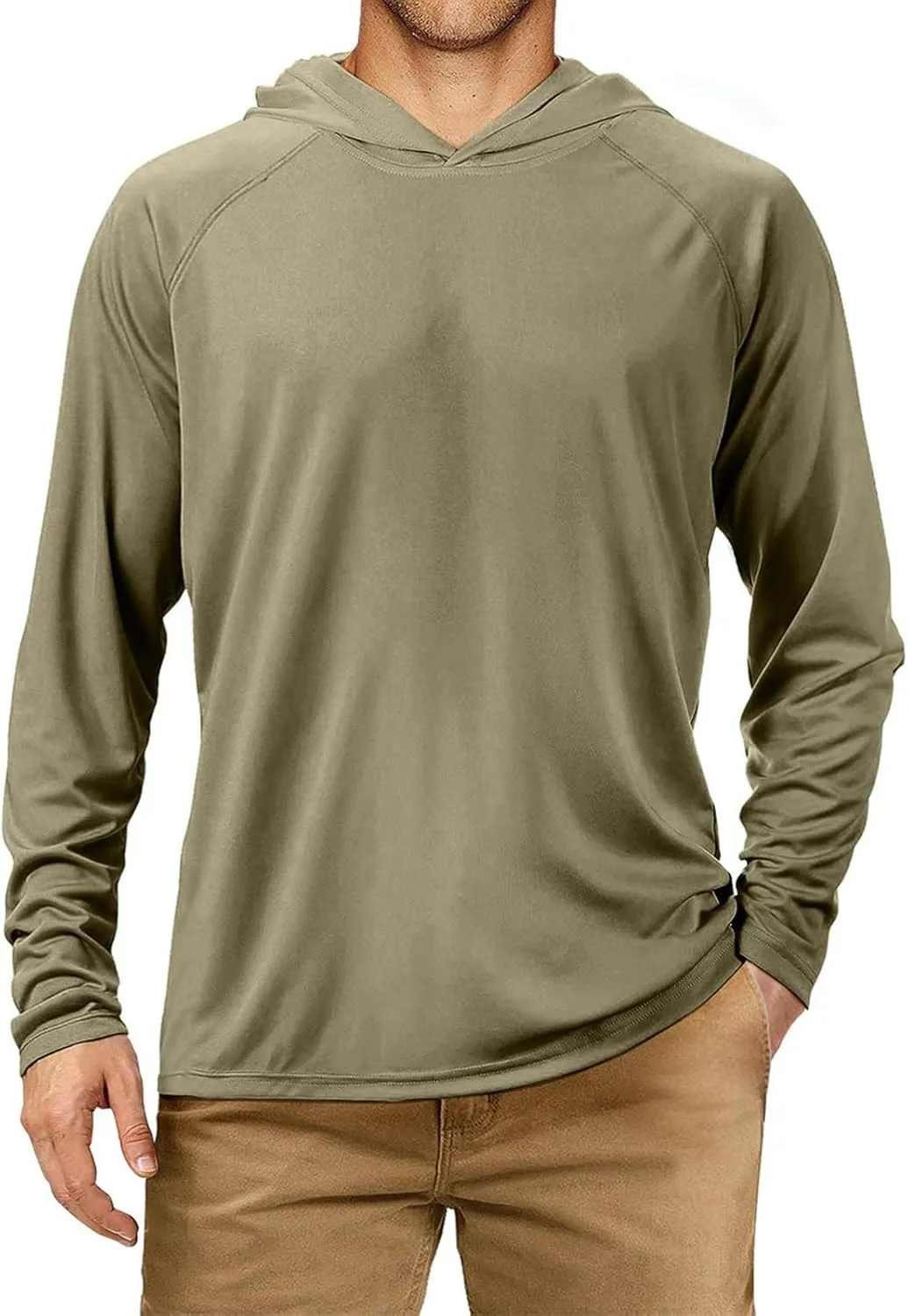 Men's Sun Protection Shirts UV UPF 50  Long Sleeve Summer Silm Fit Hoodies Outdoor Outfits Fishing Swimming Running