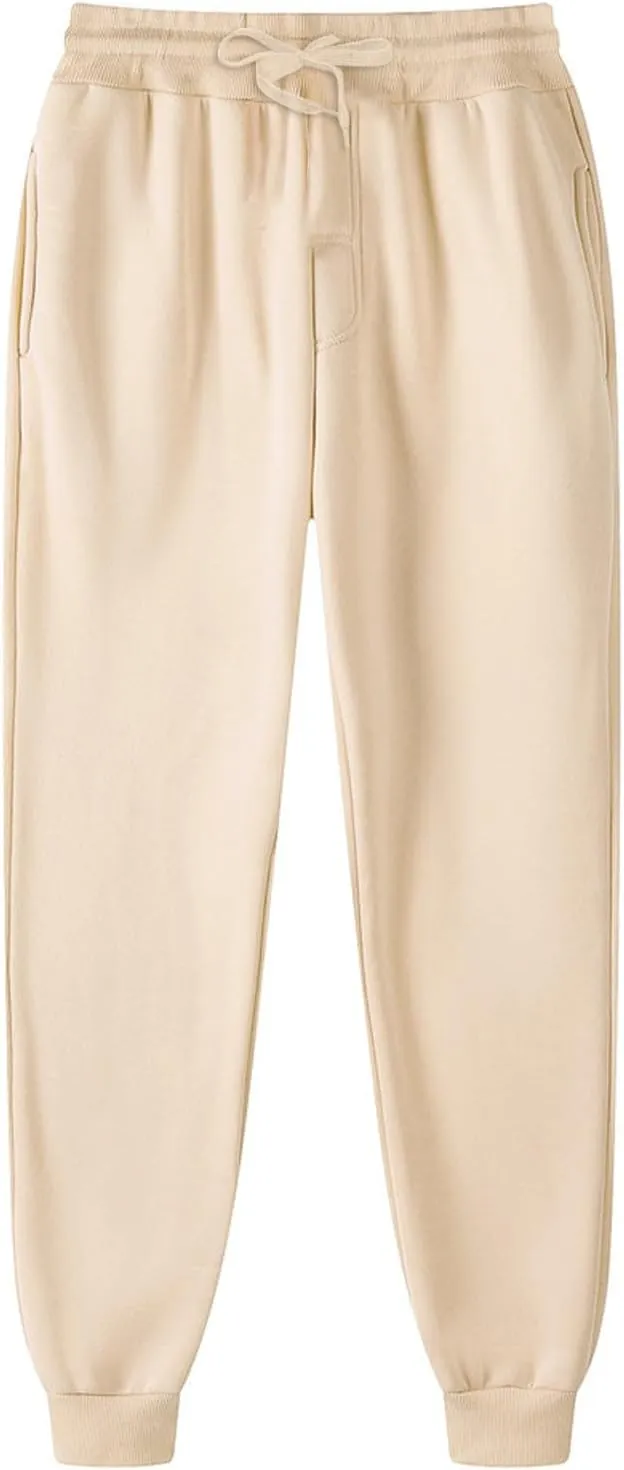 Mens Sweatpants Open Bottom Mens Sweatpants Multi Pockets Solid Color Pants Casual Joggers Leggings Running Work Pants