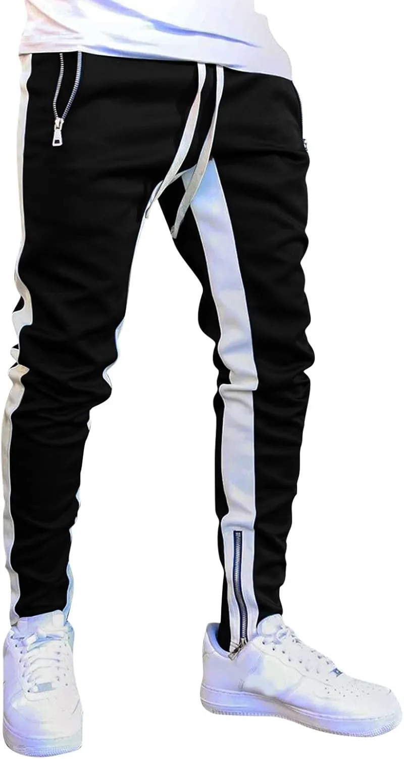 Mens Sweatpants with Pockets Big and Tall Cargo Pants for Men Men's Military Cargo Tactical Pants Lightweight Cotton