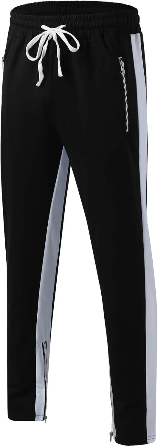 Mens Sweatpants with Pockets Big and Tall Cargo Pants for Men Men's Military Cargo Tactical Pants Lightweight Cotton