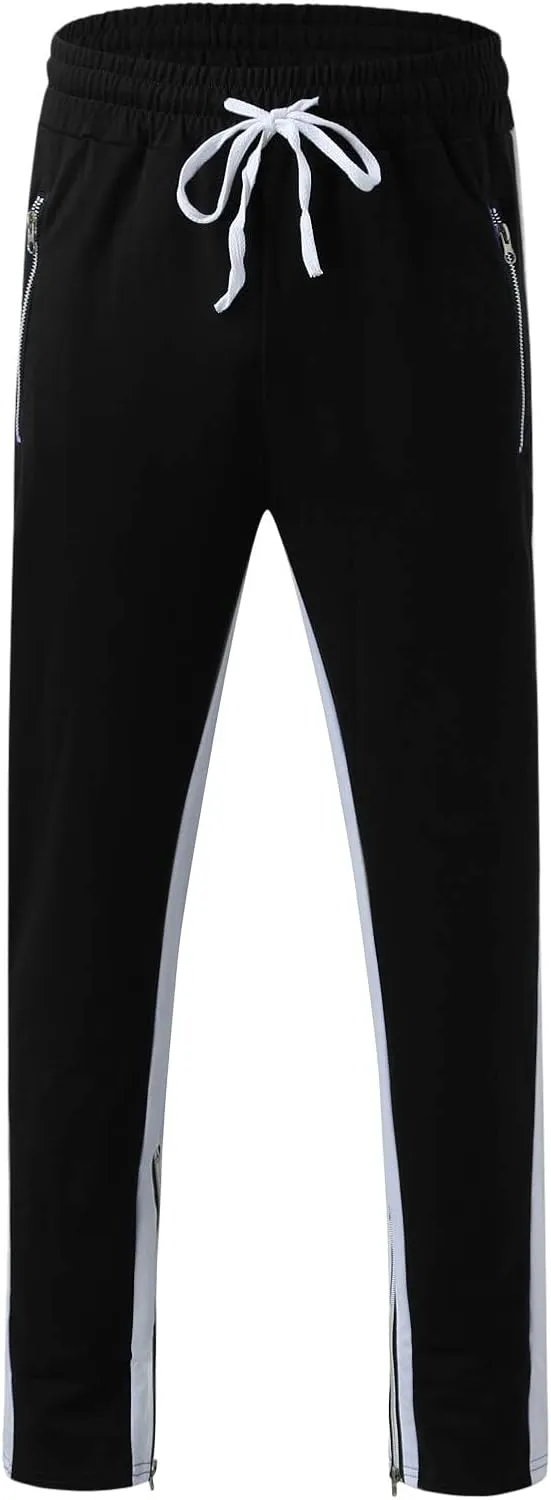 Mens Sweatpants with Pockets Big and Tall Cargo Pants for Men Men's Military Cargo Tactical Pants Lightweight Cotton