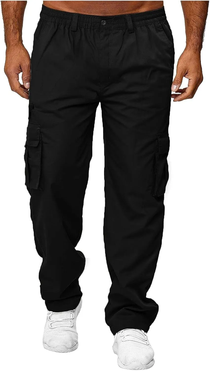 Mens Sweatpants with Pockets Big and Tall for Men Pants Mens Trendy Comfortable Drawstring Sweatpants for Sport Workout
