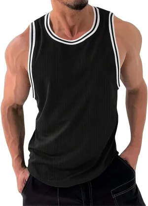 Men's Tank Tops Quick Dry Breathable Summer Sleeveless Gym Muscle Cutt Shirts Bodybuilding Workout Gym Tee Shirt