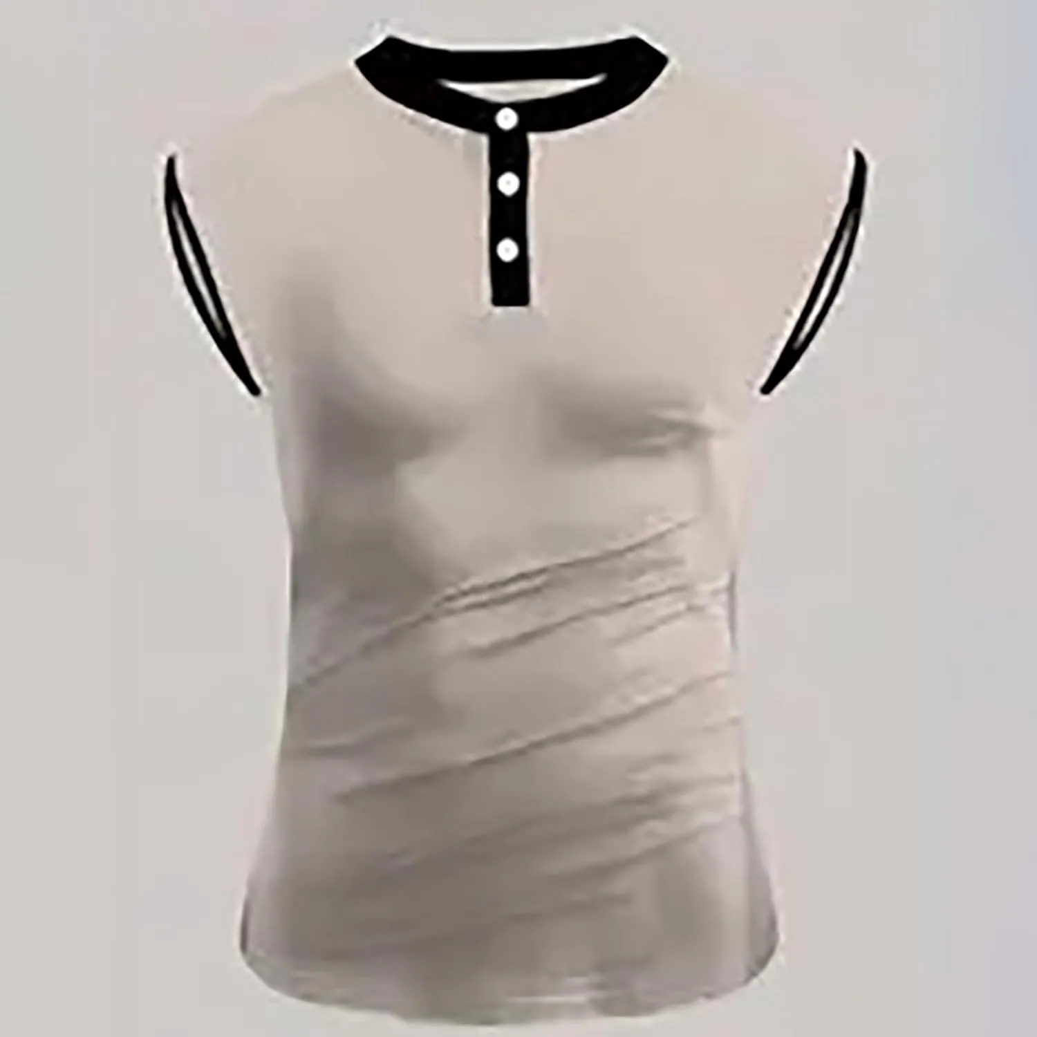Men's Waffle Tank Tops Athletic Bodybuilding Gym Sleeveless Workout Muscle Cut Off Shirts Drying Compression Shirt