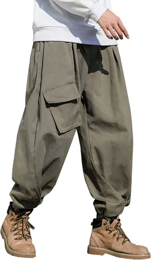 Mens Workout Cargo Sweatpants Pants with Pockets Pants for Men Work Pants for Men Sweat Pants for Man Mens Work Pants
