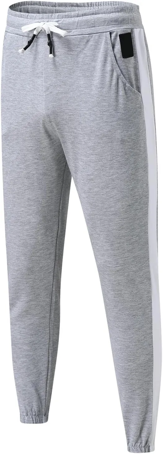 Mens Workout Cargo Sweatpants Printed Overalls Casual Pocket Sport Work Casual Trouser Pants Mens Casual Work Pants