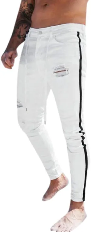 Men's Y2K Jeans Vintage Hip Hop Style Denim Pants Fashion Big Relaxed Fit Straight Leg Jeans Baggy Wide Leg Pants