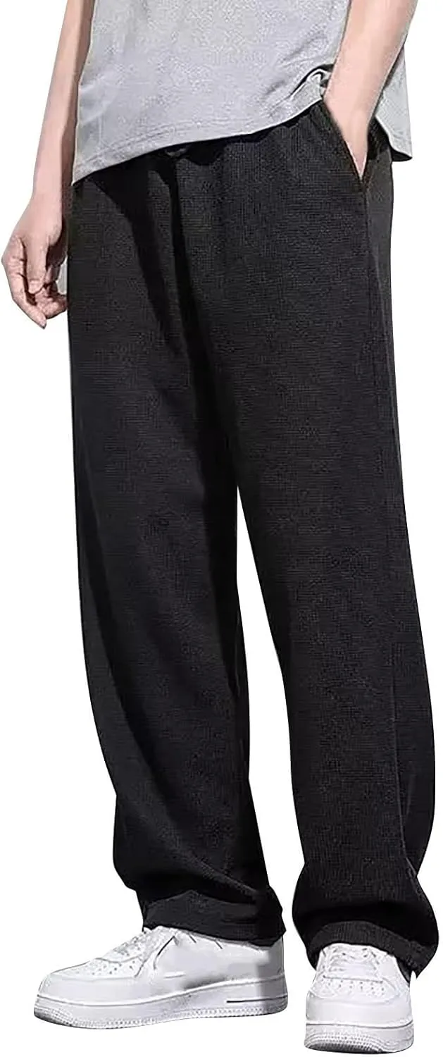 Mens Y2k Joggers Hip Hop Baggy Star Pants Straight Leg Joggers Harajuku Graphic Jeans Streetwear Relaxed Fit Trousers