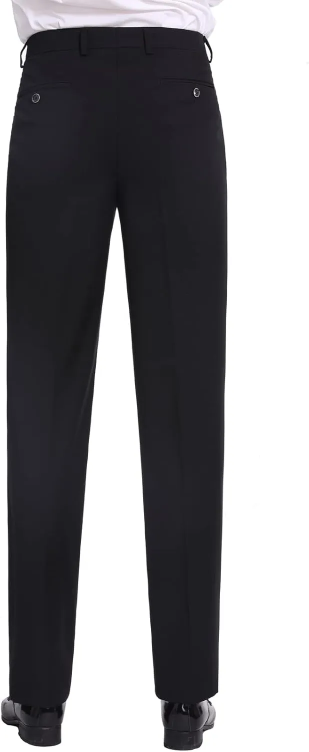P&L Men's 3-Piece Classic Fit Dress Suits Tuxedo Blazer Jacket Tux Vest & Pants Set