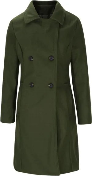Pea Coats for Women Winter Coats Double Breasted Midi Long Coat Wool Blend Jackets Peacoat Trench Coat Fall Outerwear