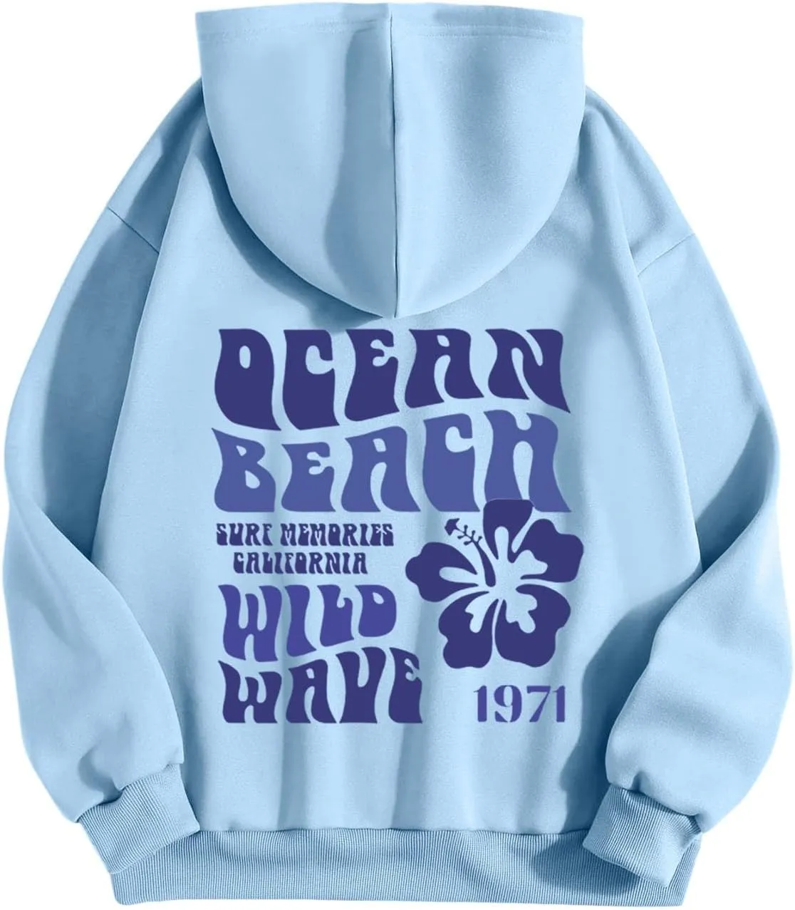 Pink Hoodie for Teen Girls Long Sleeve Preppy Casual Graphic Sweatshirts Drawstring Pullover Cute Oversized Hoodie
