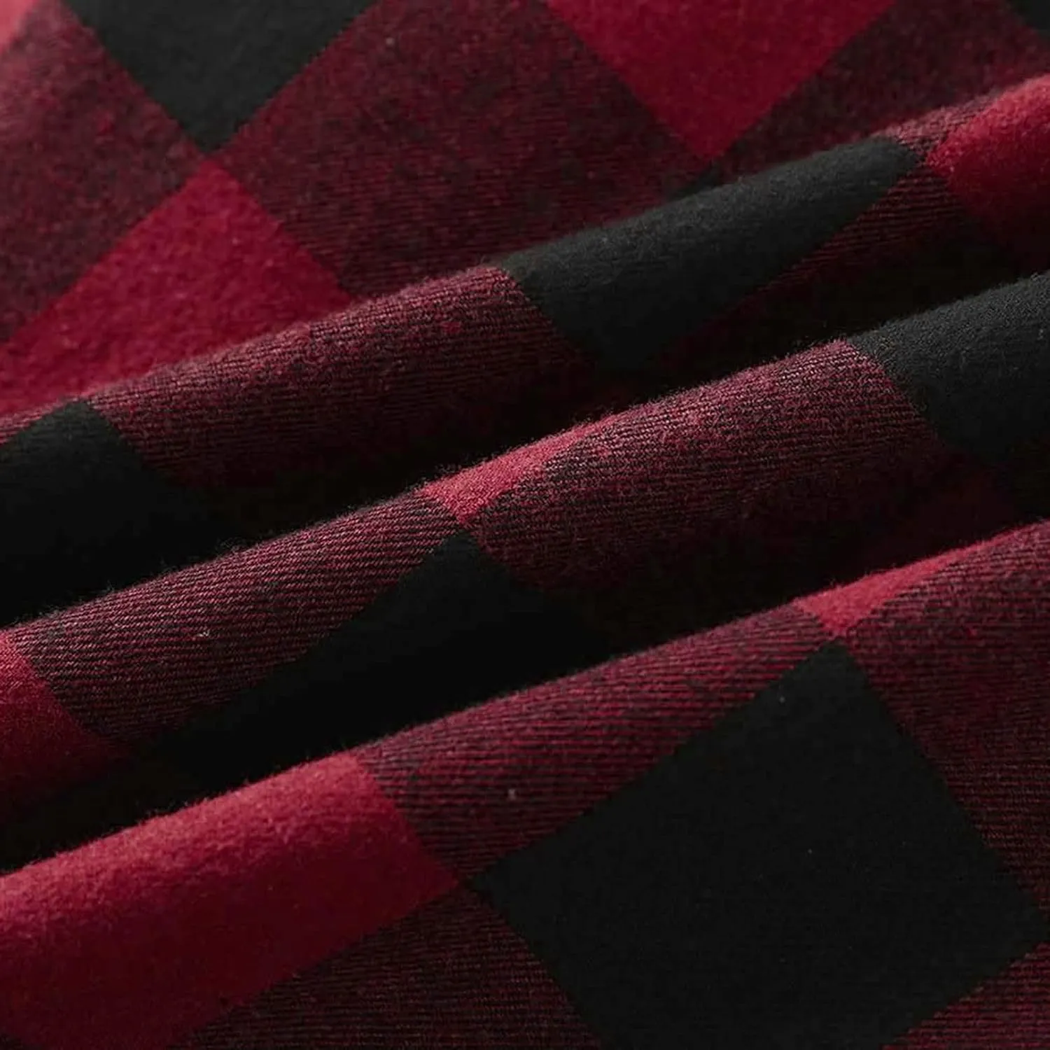 Plaid Hoodies Jackets for Men Relaxed Fit Zip Up Long Sleeve Fleece Lined Casual Plaid Jacket Color Block Patchwork