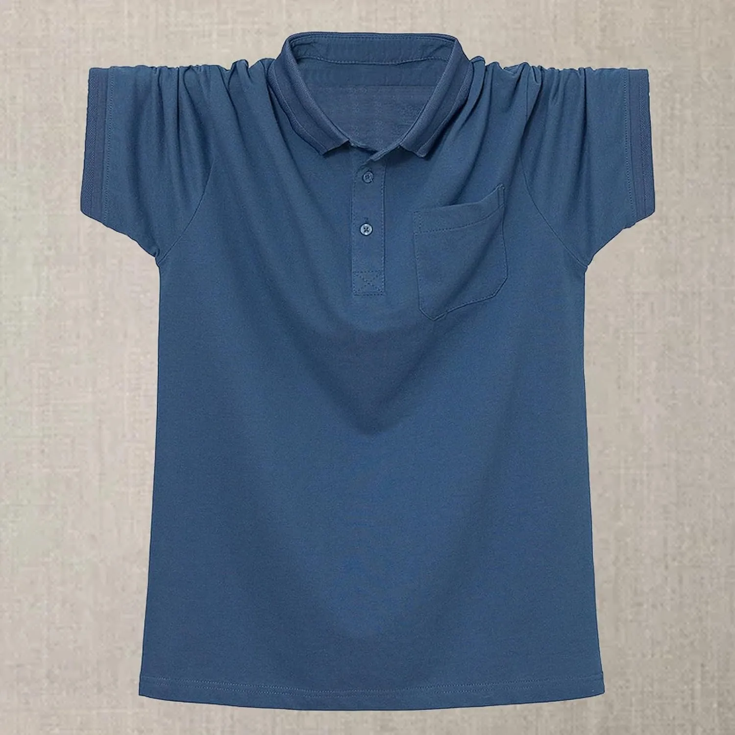 Polo Shirts for Men Short Sleeve with Pocket Quick Dry Performance Golf T-Shirts Summer Casual Tactical Collared Tee