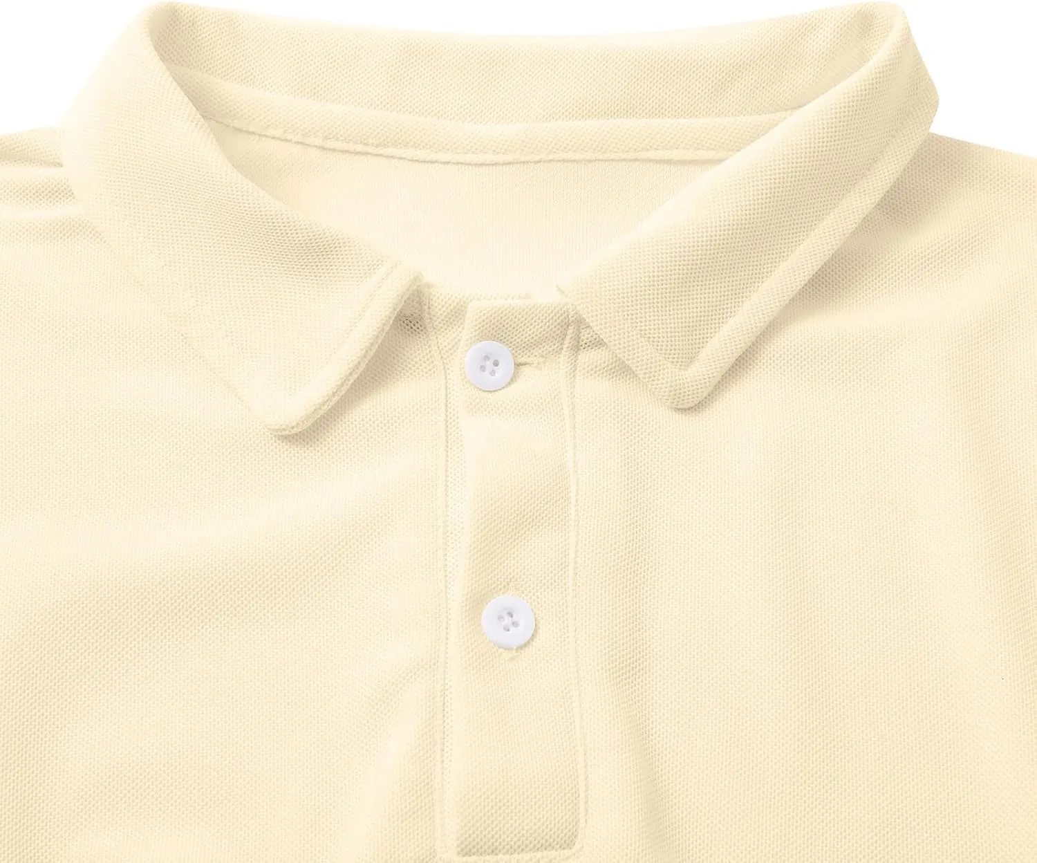 Polo Shirts for Mens Classic Fit Athletic Golf Polos Performance Quick-Dry Short Sleeve Collared T-Shirts Work Shirt