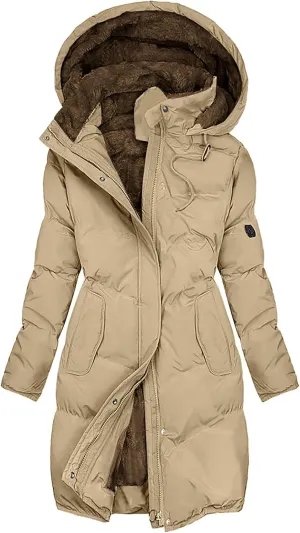 Prime 2024 Today Deals Women's Coats Womens Puffer Down Jacket Plus Size Jackets for Women Winter 3X Coat Womens Winter Coats Sizes Parka Winter Jacket Women A-Yellow