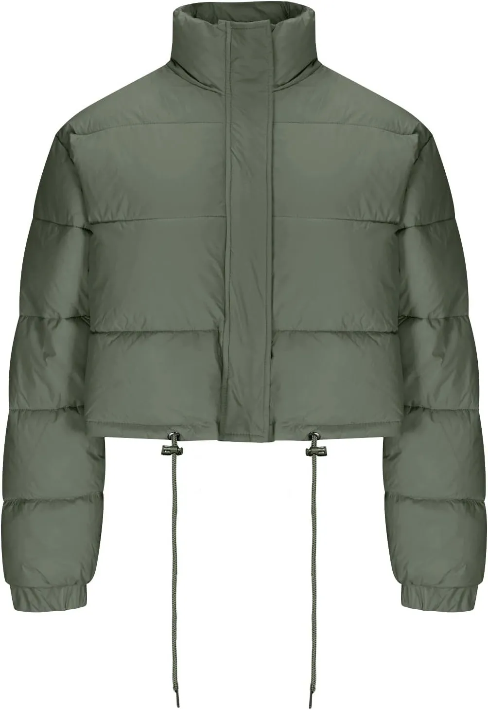 Puffer Jacket Womens Thicken Lightweight Parka Cotton Warm Oversized Fashion Casual Coat 2025 Outfits with Pockets