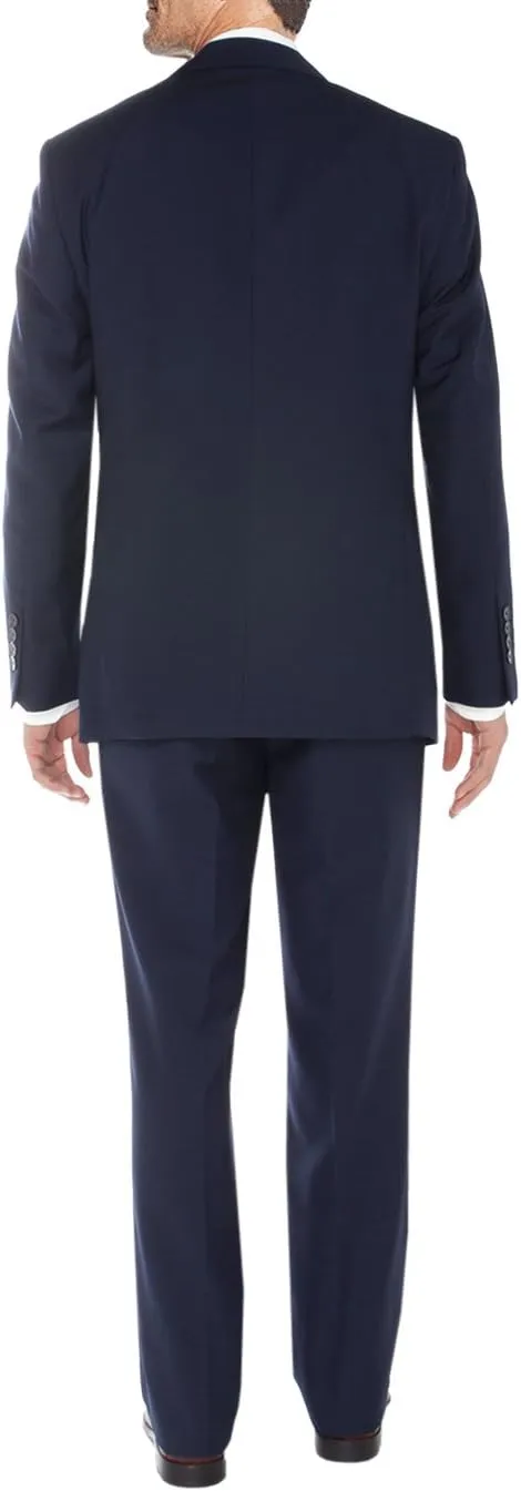 Salvatore Exte Men's Vested Three Piece Suit Blazer Jacket Dress Vest Plus Pant