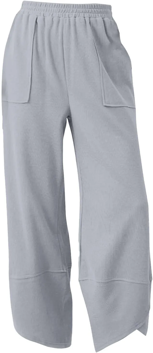 Toddler Baby Boys Girls Sweatpants Casual Basic Solid Jogger Pants Elastic Waist Jogger Sport Workout Trousers