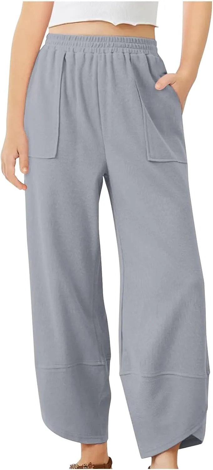 Toddler Baby Boys Girls Sweatpants Casual Basic Solid Jogger Pants Elastic Waist Jogger Sport Workout Trousers