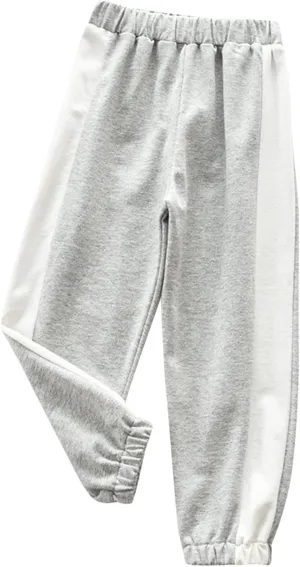 Toddler Boys Girl's Sweatpants Elastic Waist Long Sports Jogger Pants Athletic Pants Kids Street Hip Hop Pants