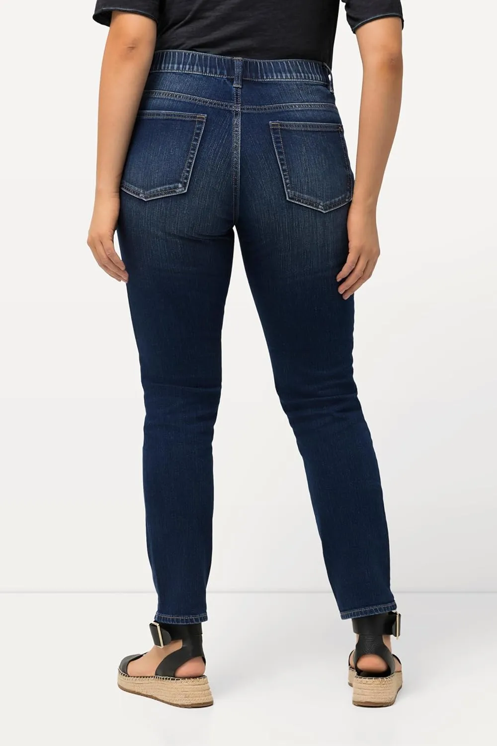 Ulla Popken Womenswear Plus Size Curvy Stretch Fit Sarah Jeans 829050