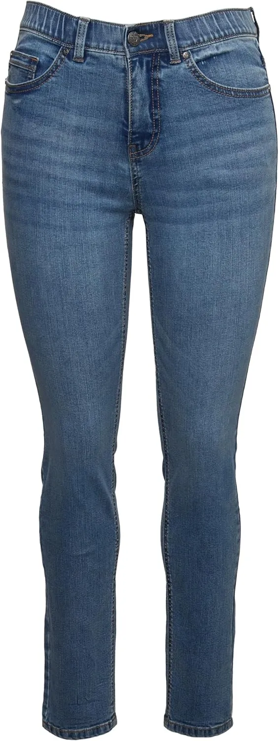 Ulla Popken Womenswear Plus Size Curvy Stretch Fit Slim Leg Jeans 834148