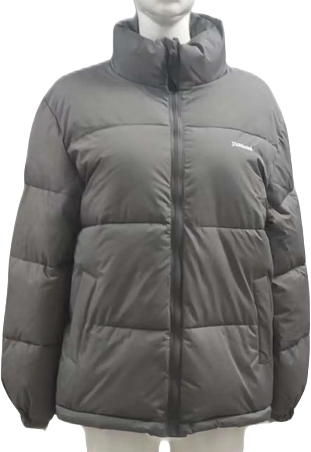 Women's Baggy Lightweight Zip Puffer Jackets Warm Winter Down Coats with Pockets